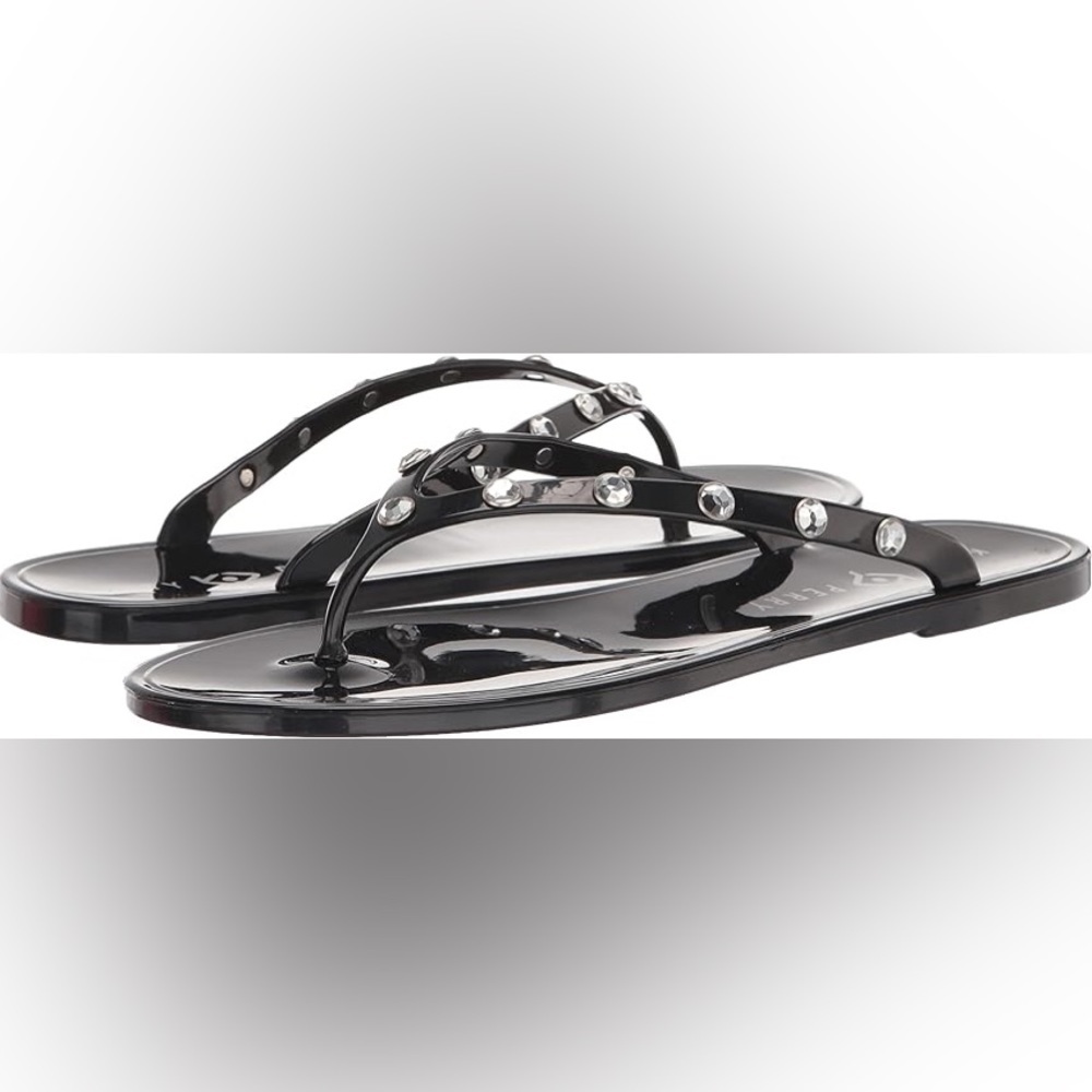 🖤🖤Katy Perry Women’s T-bar sandals 'THE GELI' in Black Size 8M/38
